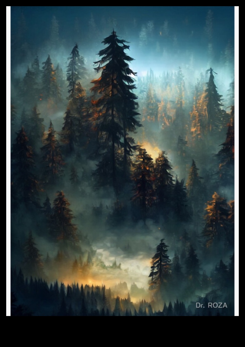 Foggy Forest Fantasy: เทคนิคการเรียนรู้เพื่อสร้างฉากป่าไม้ที่น่าหลงใหล